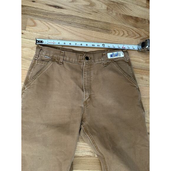 Carhartt Hrc2 FR Cargo Pants Brown Men's Size 34/32 Loose Fit Fire resistant - Picture 10 of 14